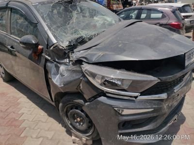 Accidental Damaged Tata Tiago